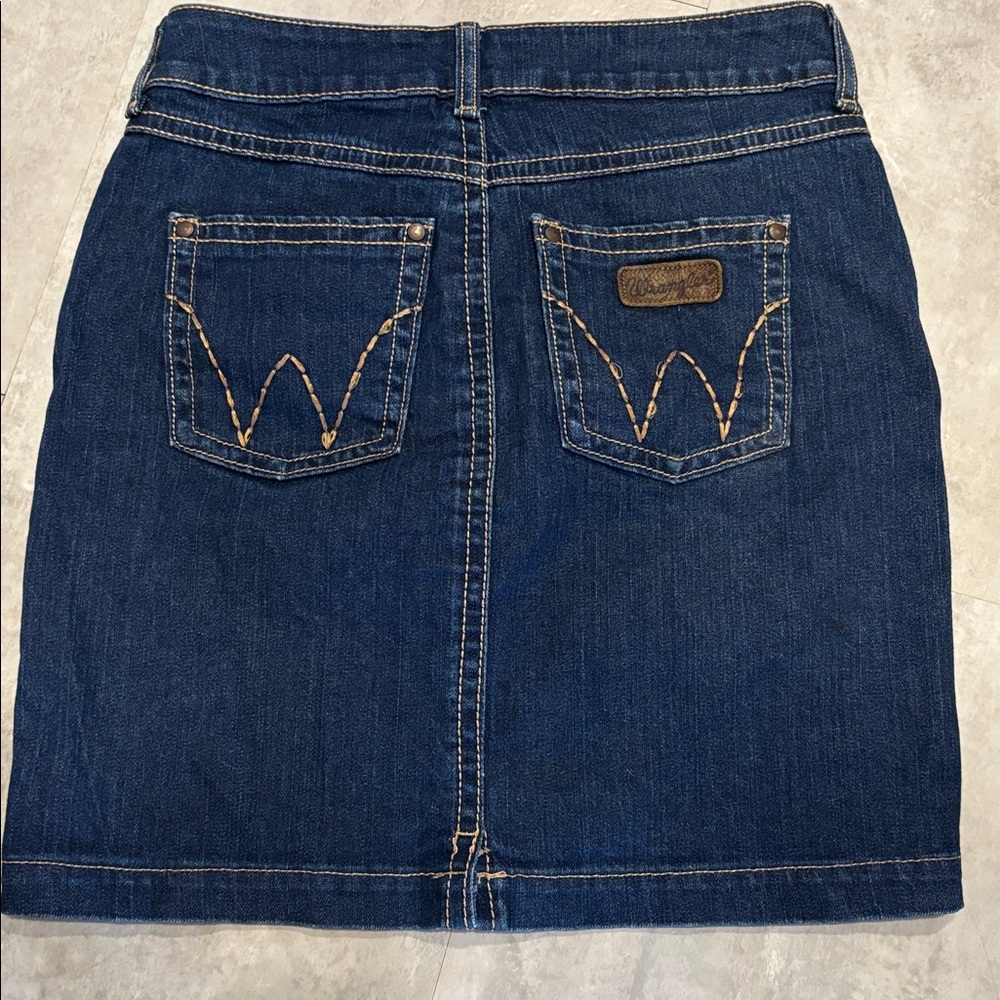 Wrangler denim skirt